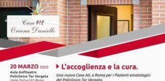 Ail Roma apre seconda Casa per pazienti in cura all’Ematologia Policlinico Tor Vergata