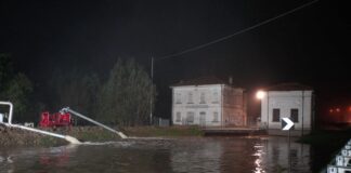 Maltempo, in Veneto situazione in miglioramento. Resta la criticità del Bacchiglione Bacchiglione in piena a Vicenza, foto di archivio