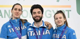 Scherma, Bianchi trionfa nel fioretto al Cairo e doppio podio con Batini e Favaretto