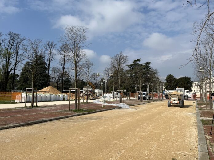 campo marzo lavori Lumen Garden