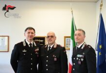 Carabinieri di Montebello Vicentino, il Luogotenente Carica Speciale Paolo Poiesi si congeda dopo 38 anni di servizio Il comandante Poiesi si congeda da Montebello Vicentino