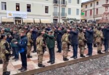 Bassano del Grappa: 103 nuove reclute hanno ricevuto il cappello alpino dai “veci”