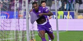 Fiorentina-Atalanta 1-0, decide Kean. I viola agganciano la Lazio