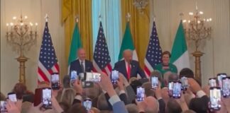 Trump e Martin celebrano San Patrizio alla Casa Bianca