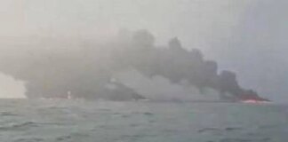 Gb, collisione tra petroliera Usa e cargo nel Mare del Nord: fiamme a bordo