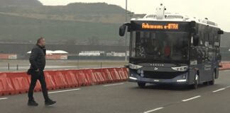 Innovazione, al Safety Park testato bus elettrico completamente automatizzato