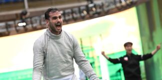 A Budapest Luca Curatoli sfiora il podio nella sciabola