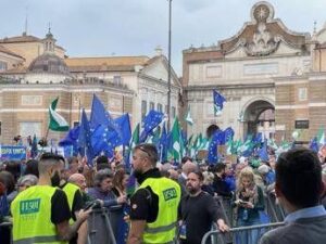 Roma, manifestazione per l'Europa