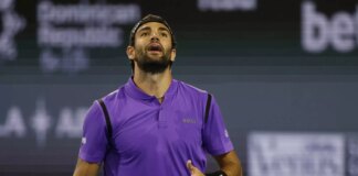 A Miami Berrettini lotta ma cede a Fritz in tre set