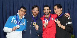 Trofeo Luxardo Padova, Michele Gallo secondo nella sciabola