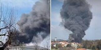 Milano, esplosione alla Perfetti di Lainate: colonna di fumo visibile a chilometri