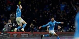 Napoli-Inter 1-1, non basta una perla di Dimarco: Billing salva Conte