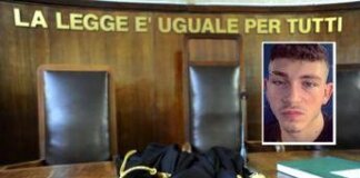 Omicidio Thomas Bricca, ergastolo a Roberto Toson e 24 anni al figlio