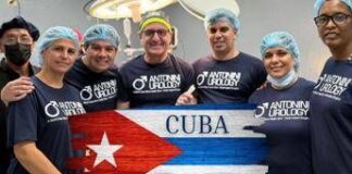 Protesi peniene, chirurgo Antonini a Cuba per formare giovani specialisti