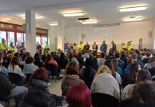 Coordinatore nazionale protezione civile Associazione Nazionale Alpini in tre scuole a Valdagno. Andrea Da Broi ha parlato a 400 studenti Protezione Civile A.N.A. Valdagno, i relatori di In-sicurezza al Liceo classico