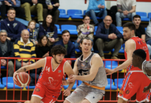 Basket serie B maschile: la Civitus Vicenza cade a Fidenza 75-71, ora due sfide casalinghe decisive Marangoni (Civitus Vicenza)