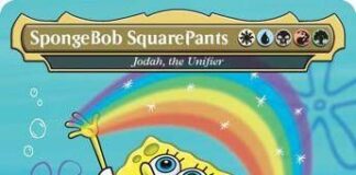 SpongeBob SquarePants invade Magic: The Gathering