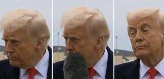 Trump colpito dal microfono, la reazione del presidente – Video