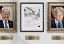 Trump dichiara nulle le grazie di Biden: “Non le ha firmate lui con una vera penna”