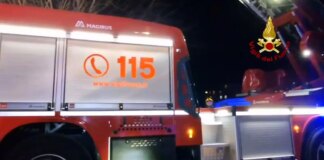 Incendio in palazzina ex ospedale militare a Trieste, nessun coinvolto