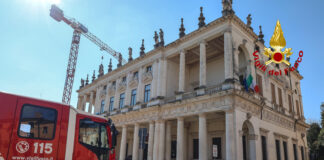 Si rompe un tubo della climatizzazione, Palazzo Chiericati allagato. Opere messe in salvo, museo chiuso palazzo Chiericati Allagato