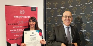 AGSM AIM per il secondo anno consecutivo riceve premio Industria Felix e Credit Reputation Award agsm aim premi
