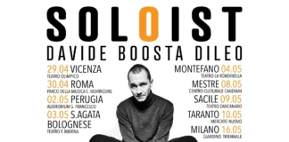 Davide “Boosta” Dileo apre il Soloist tour al Teatro Olimpico di Vicenza boosta vicenza