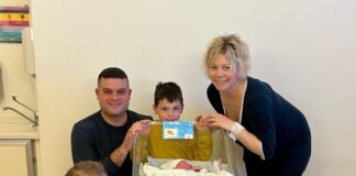 Erik Pretto presenta la famiglia al completo con l’ultimo nato Alessandro Nicola Erik Pretto famiglia