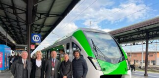 Viaggio inaugurale del primo treno ibrido Verona-Rovigo
