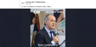 Ulss 7 Pedemontana: “Buon compleanno Zaia”! Europa Verde scatena la polemica ulss 7 zaia