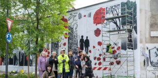 A Milano inaugurato il murale ‘I ragazzi di via Botticelli’