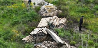 Sequestrata a Crotone una discarica abusiva con 6 tonnellate di amianto