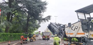 Viacqua completa il potenziamento della rete fognaria in zona Stadio a Vicenza. Al via le asfaltature finali in via Bassano Viacqua, asfaltature in via Bassano