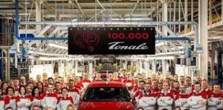 Alfa Romeo Tonale: superata quota 100.000 unità prodotte a Pomigliano