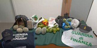 All’Aeroporto di Alghero sequestrati 154kg di alimentari in tre mesi