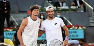 Berrettini, contro Zverev per ‘vendicarsi’ di Madrid. E fare un favore a Sinner
