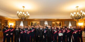 Al Centro Sportivo Carabinieri incontro con gli atleti medagliati