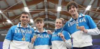Lombardi medaglia d’oro nel fioretto agli Europei Under 23