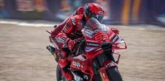 Gp Jerez, Marquez totale nella sprint race: Ducati ok, Bagnaia terzo