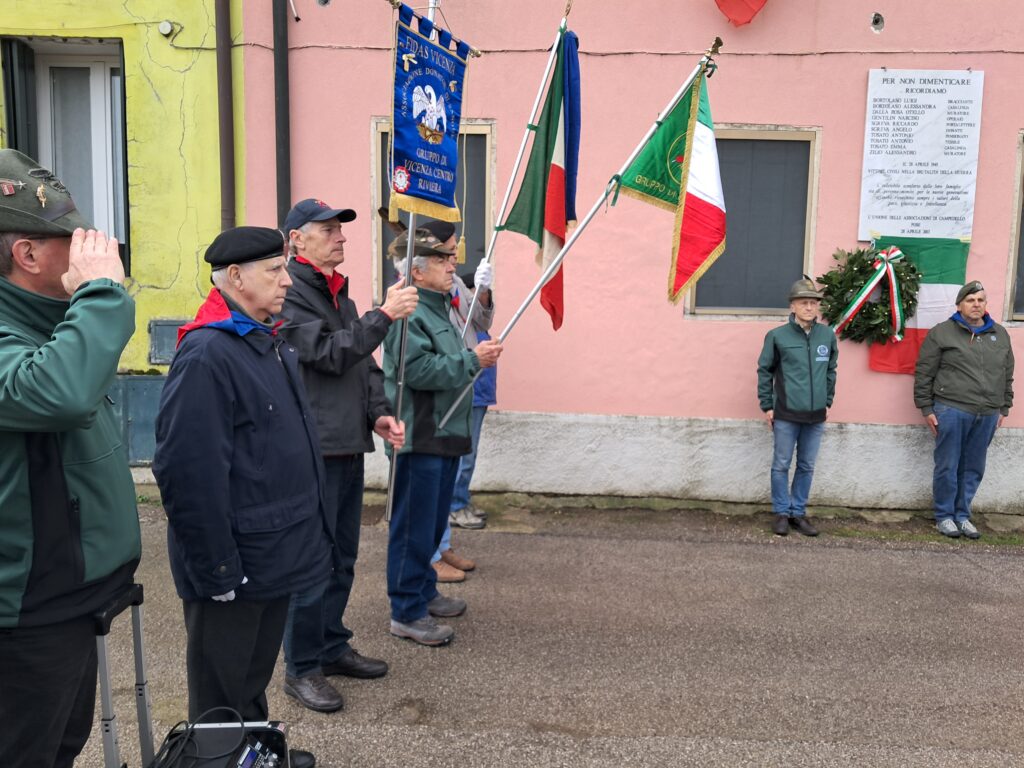 Gruppo Alpini di Campedello per il 25 aprile