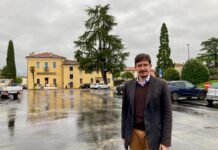 Pfas: il sindaco di Marano Vicentino chiede risposte ad Arpav sindaco guzzonato in piazza Silva marano vicentino liberazione spv pfas