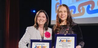 Campiello Junior premia Ilaria Mattioni e Chiara Carminati a Vicenza Ilaria Mattioni e Chiara Carminati campiello Jr
