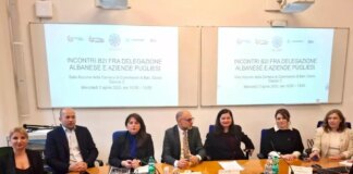 A Bari le imprese pugliesi incontrano il governo albanese
