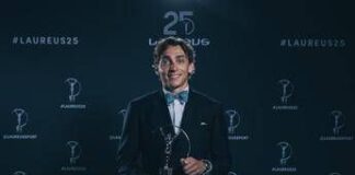 Laureus Awards, Duplantis è lo ‘Sportivo dell’Anno’, Simon Biles vince tra le donne