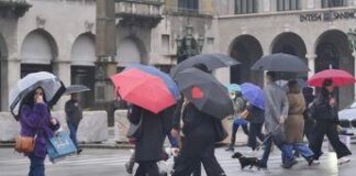 Maltempo, sette regioni in allerta meteo: più a rischio Piemonte, Valle d’Aosta, Lombardia e Sardegna