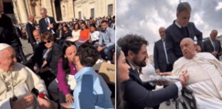 Papa Francesco, i due sposi ricordano la proposta di matrimonio: il video virale sui social