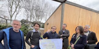 Parco Querini, ultimi lavori in dirittura d’arrivo: domani riapre il percorso davanti alle ex Serre sopralluogo del sindaco a Parco Querini