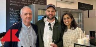 Pausa golosa ai Parioli per Vance, stregato dal gelato al pistacchio di Bronte