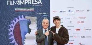 Premio Film Impresa 2025, tra i protagonisti anche l’attore Francesco Gheghi