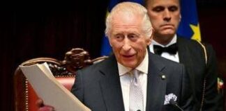 Re Carlo, il discorso in italiano alla Camera: “Nostre storie intrecciate”